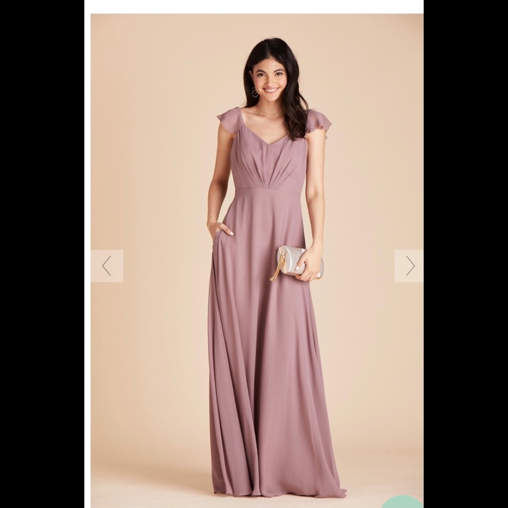 KAE DRESS - DARK MAUVE Large